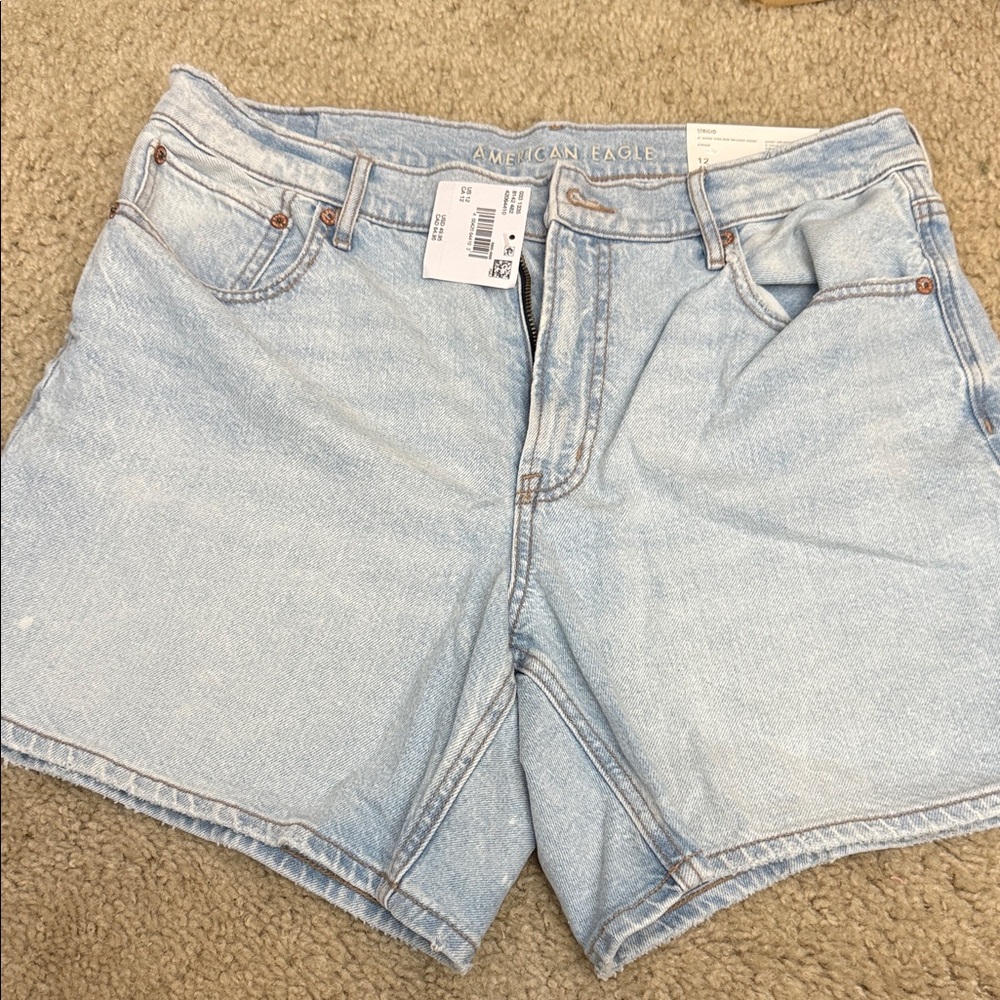 American Eagle Outfitters Light Wash Jean Shorts
